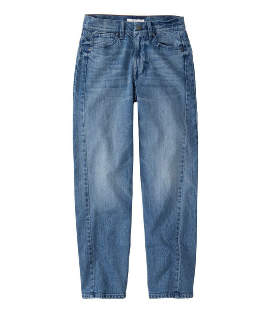 Women's Signature 1912 Premium Jeans, High-Rise Barrel Ankle / L.L.Bean