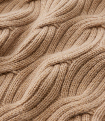 Women's Signature Premium Cashmere Cable Sweater, Crewneck / L.L.Bean