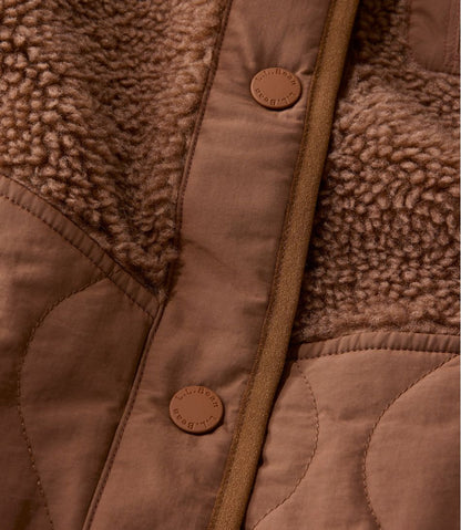 Women's Bean's Mixed Media Sherpa Fleece Jacket / L.L.Bean