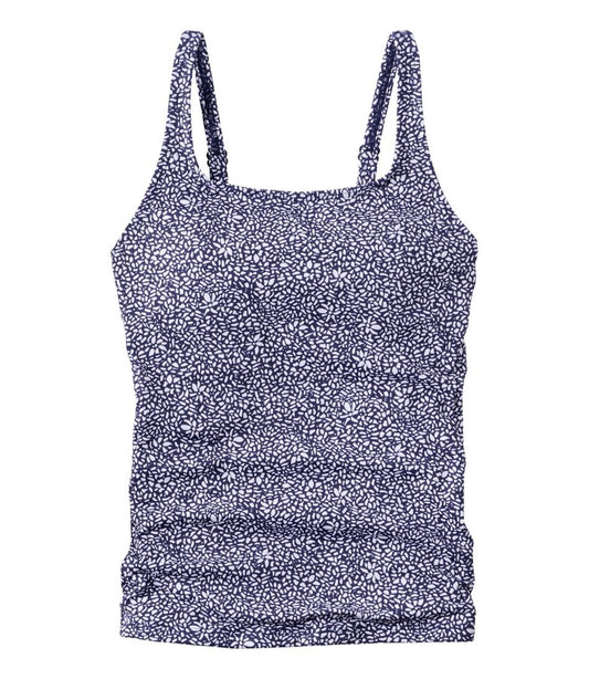 Women's Coastal Essential Scoop Tankini Top, Print / L.L.Bean