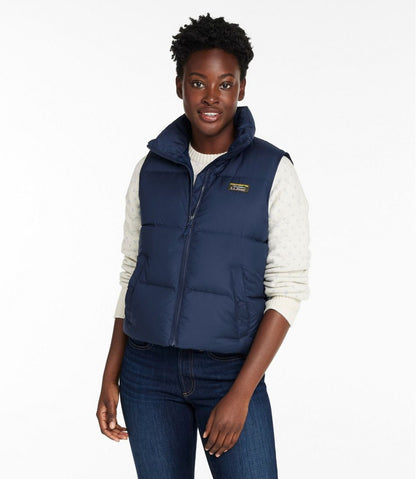 Women's Mountain Classic Down Vest, Cropped / L.L.Bean