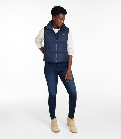 Women's Mountain Classic Down Vest, Cropped / L.L.Bean