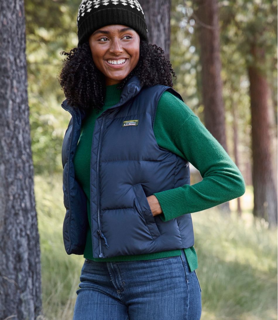 Women's Mountain Classic Down Vest, Cropped / L.L.Bean