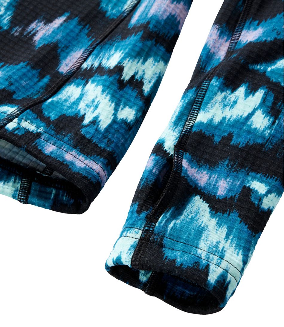 Women's Heavyweight Base Layer Crew Top, Print / L.L.Bean