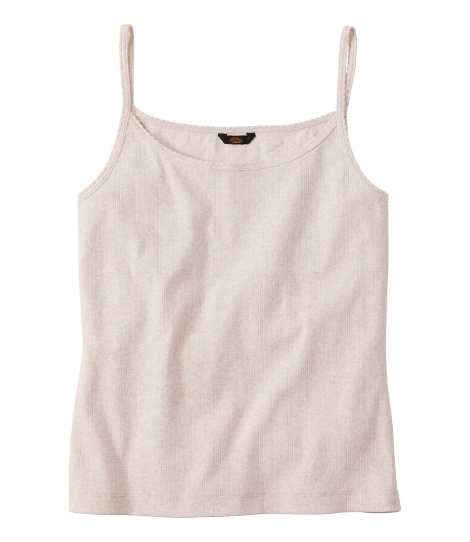 Women's Signature Premium Essential Pointelle Cami / L.L.Bean