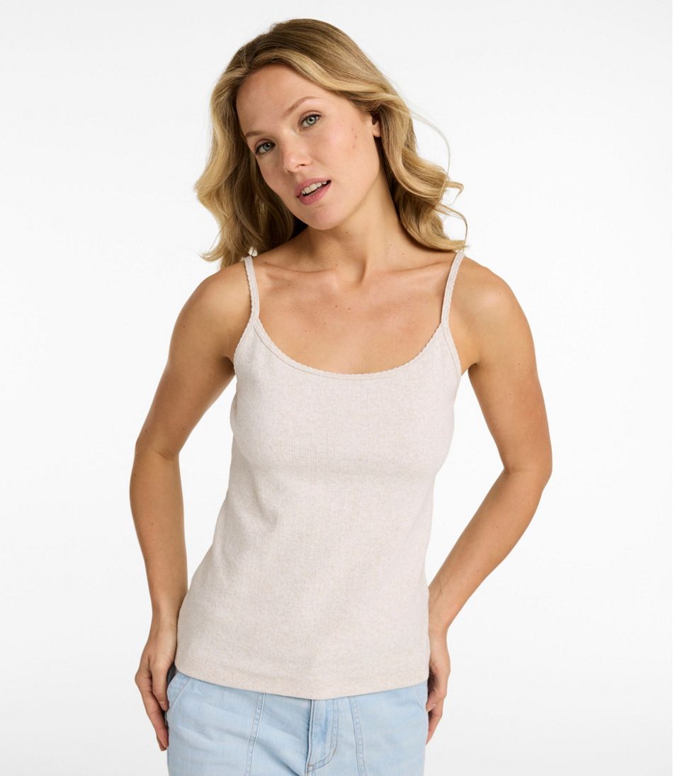 Women's Signature Premium Essential Pointelle Cami / L.L.Bean