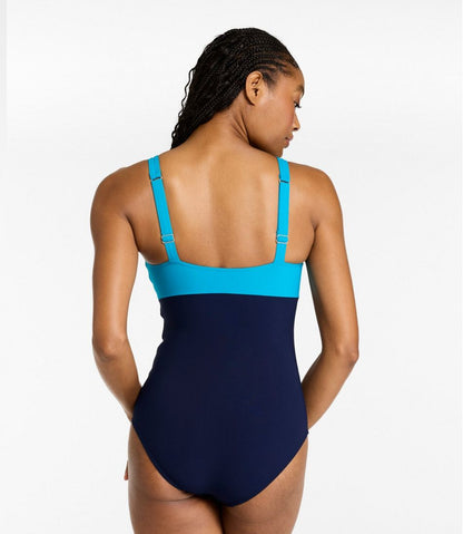 Women's Shaping Sweetheart Tanksuit, Colorblock / L.L.Bean