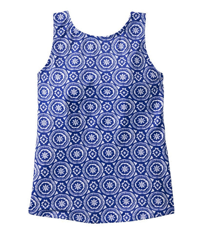 Women's BeanSport Highneck Tankini Top, Print / L.L.Bean