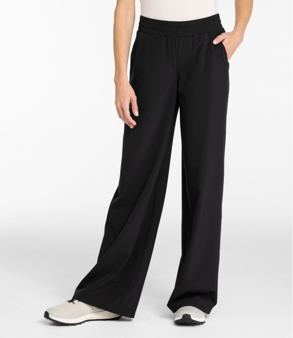 Women's VentureStretch Pants, Wide Leg / L.L.Bean