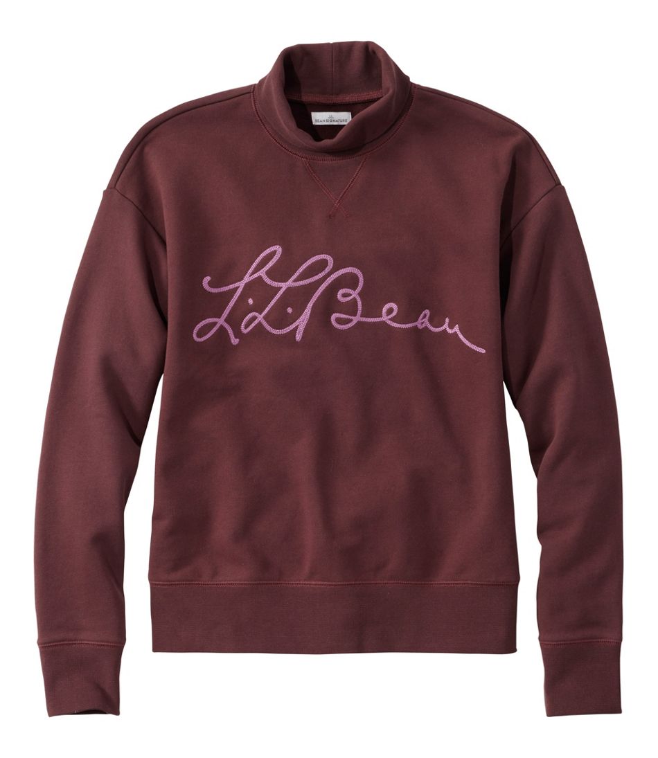 Signature Camp Sweatshirt, Mockneck Logo / L.L.Bean