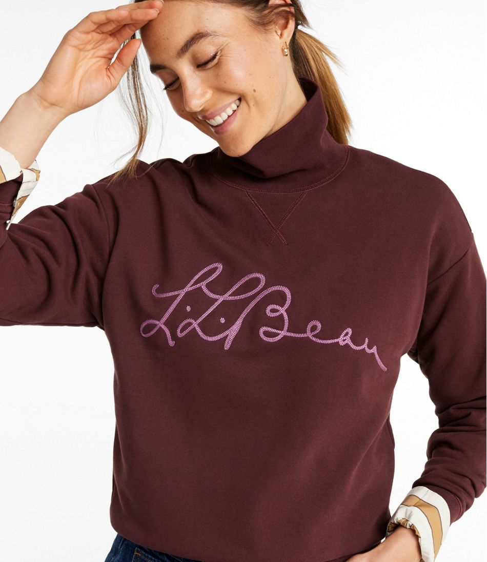Signature Camp Sweatshirt, Mockneck Logo / L.L.Bean