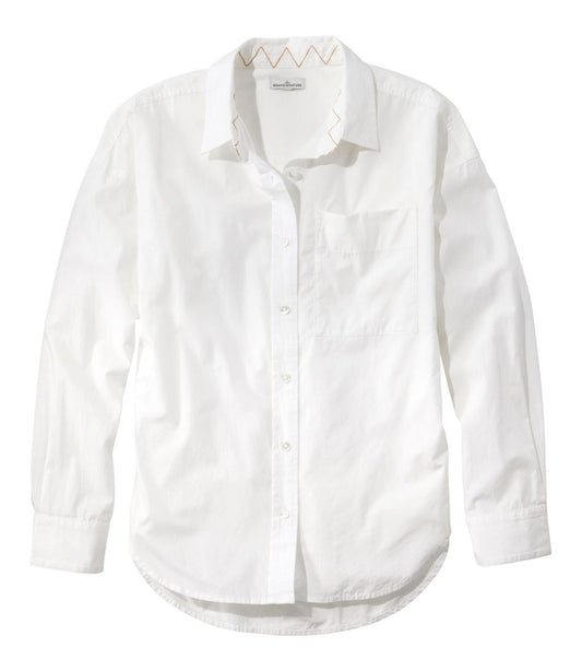 Women's Signature Premium Essential Poplin Shirt, Long-Sleeve / L.L.Bean