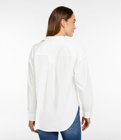 Women's Signature Premium Essential Poplin Shirt, Long-Sleeve / L.L.Bean