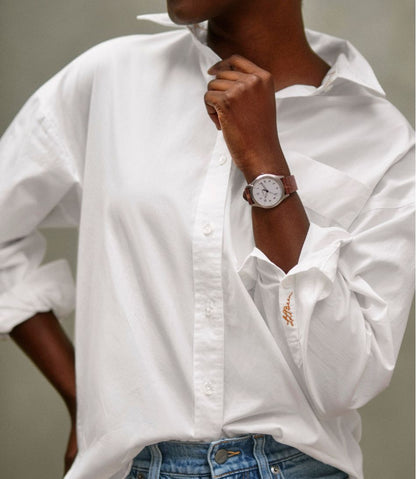 Women's Signature Premium Essential Poplin Shirt, Long-Sleeve / L.L.Bean