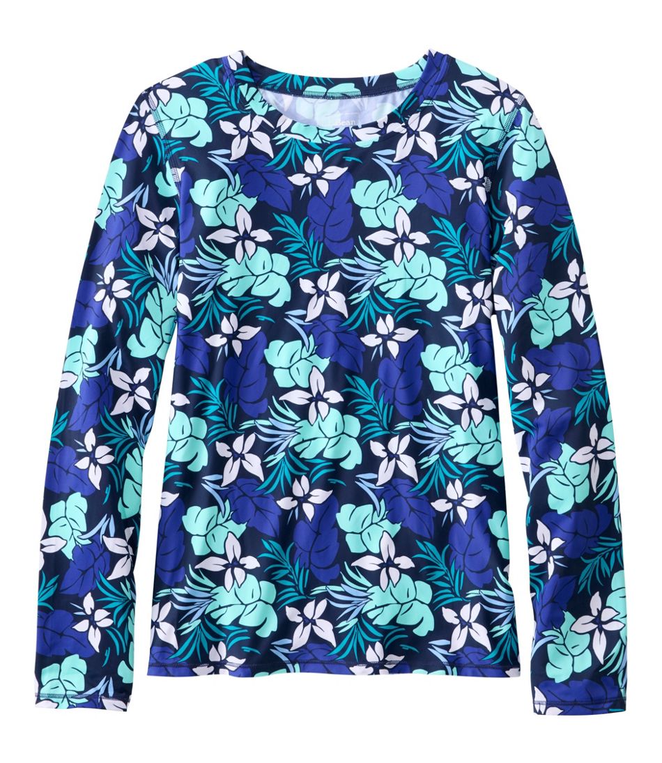 Women's SunSmart UPF 50+ SunShirt, Long-Sleeve Print / L.L.Bean