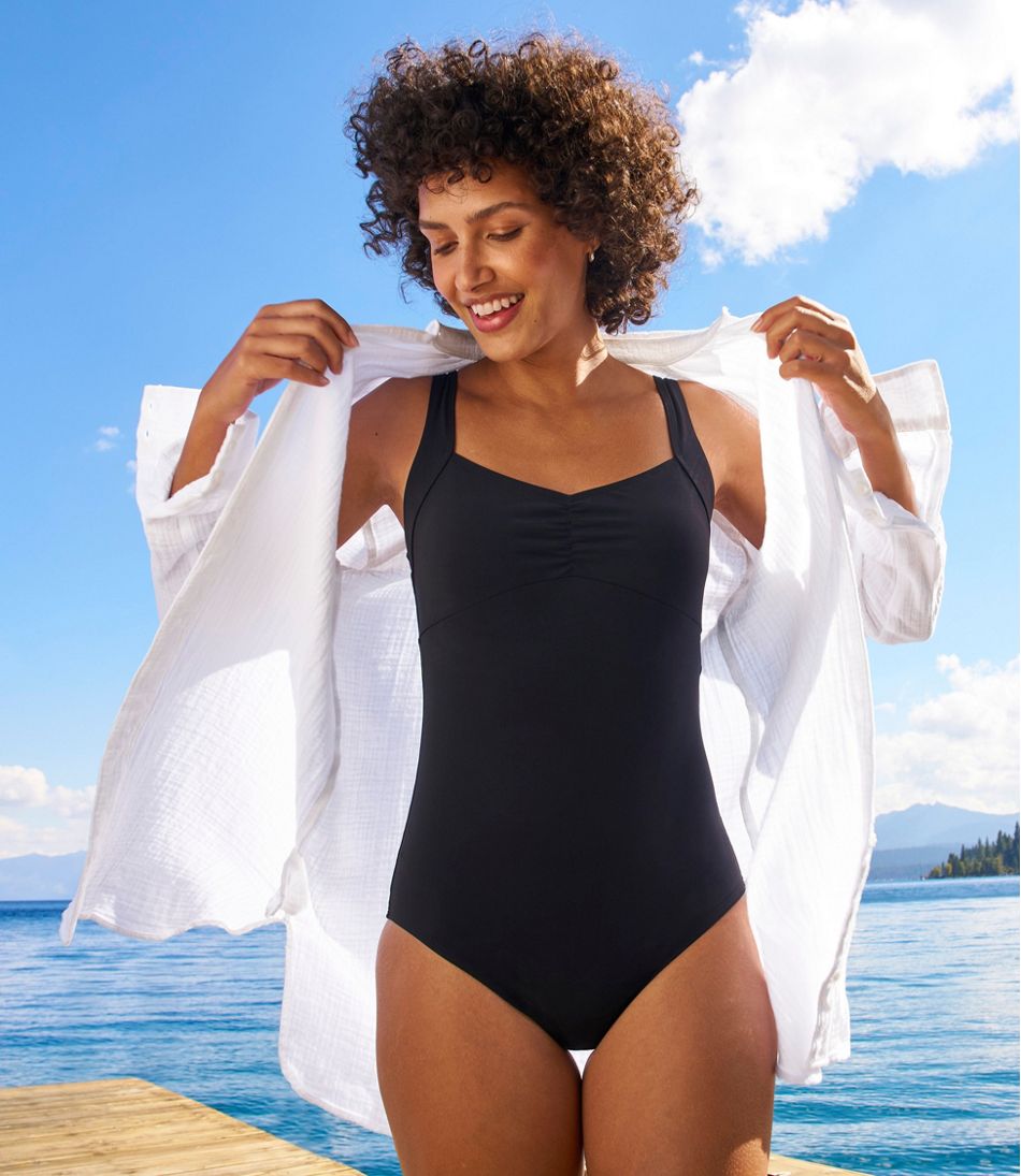 Women's Shaping Sweetheart Tanksuit / L.L.Bean