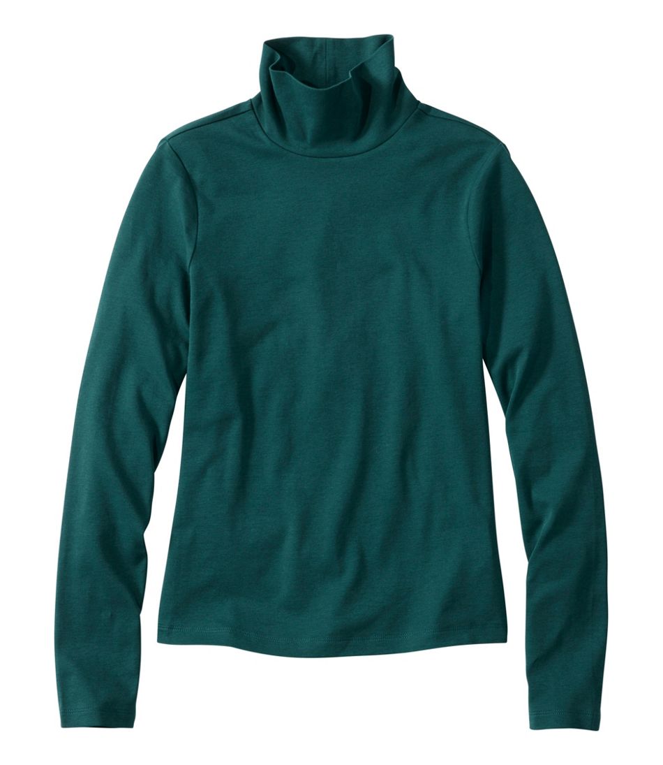 Women's Signature Lightweight Cotton Turtleneck / L.L.Bean