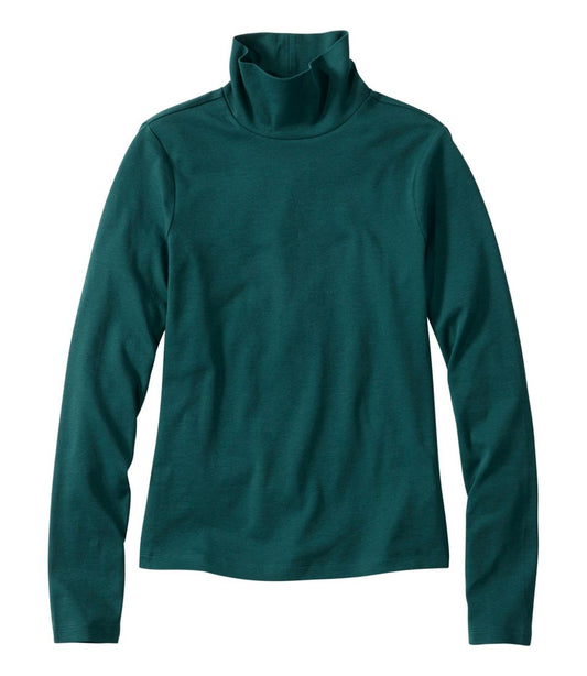Women's Signature Lightweight Cotton Turtleneck / L.L.Bean
