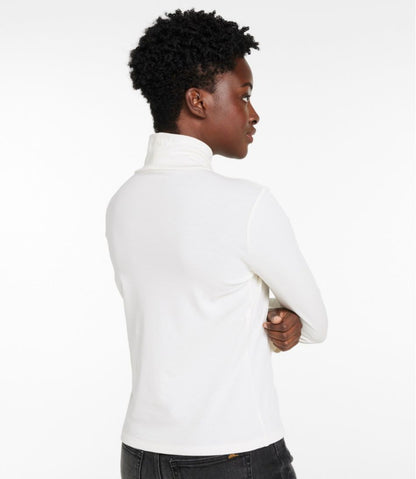 Women's Signature Lightweight Cotton Turtleneck / L.L.Bean