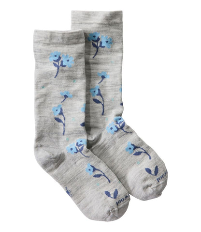 Women's Smartwool Everyday Garden Gala Crew Socks / L.L.Bean