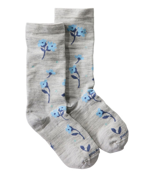 Women's Smartwool Everyday Garden Gala Crew Socks / L.L.Bean