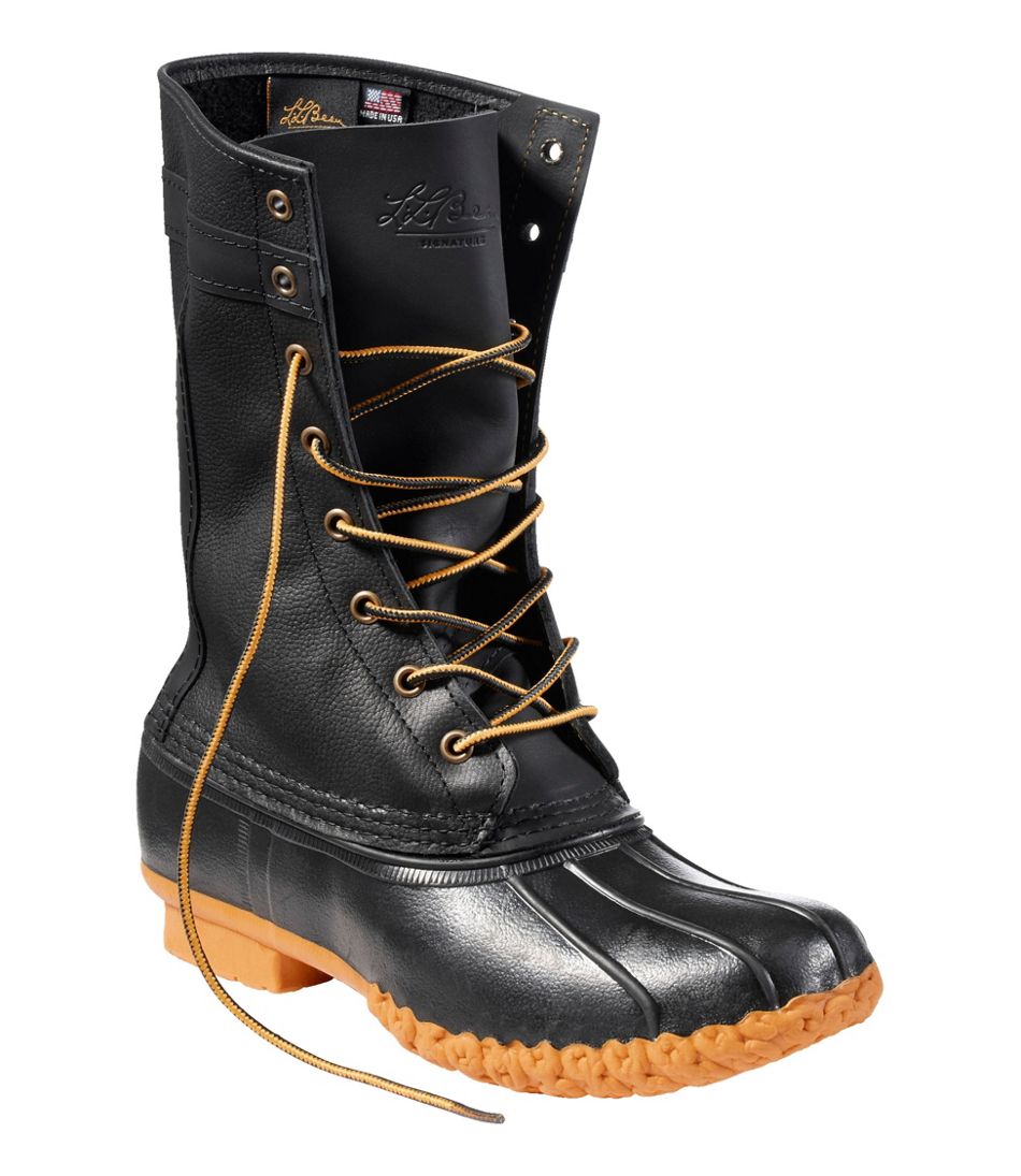 Women's Signature Bean Boots, 11" Cruiser Leather / L.L.Bean