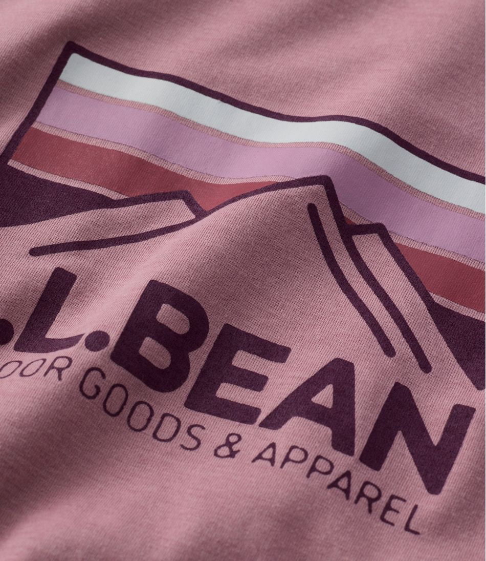 Women's Mountainside Crewneck Tee, Short-Sleeve Graphic / L.L.Bean