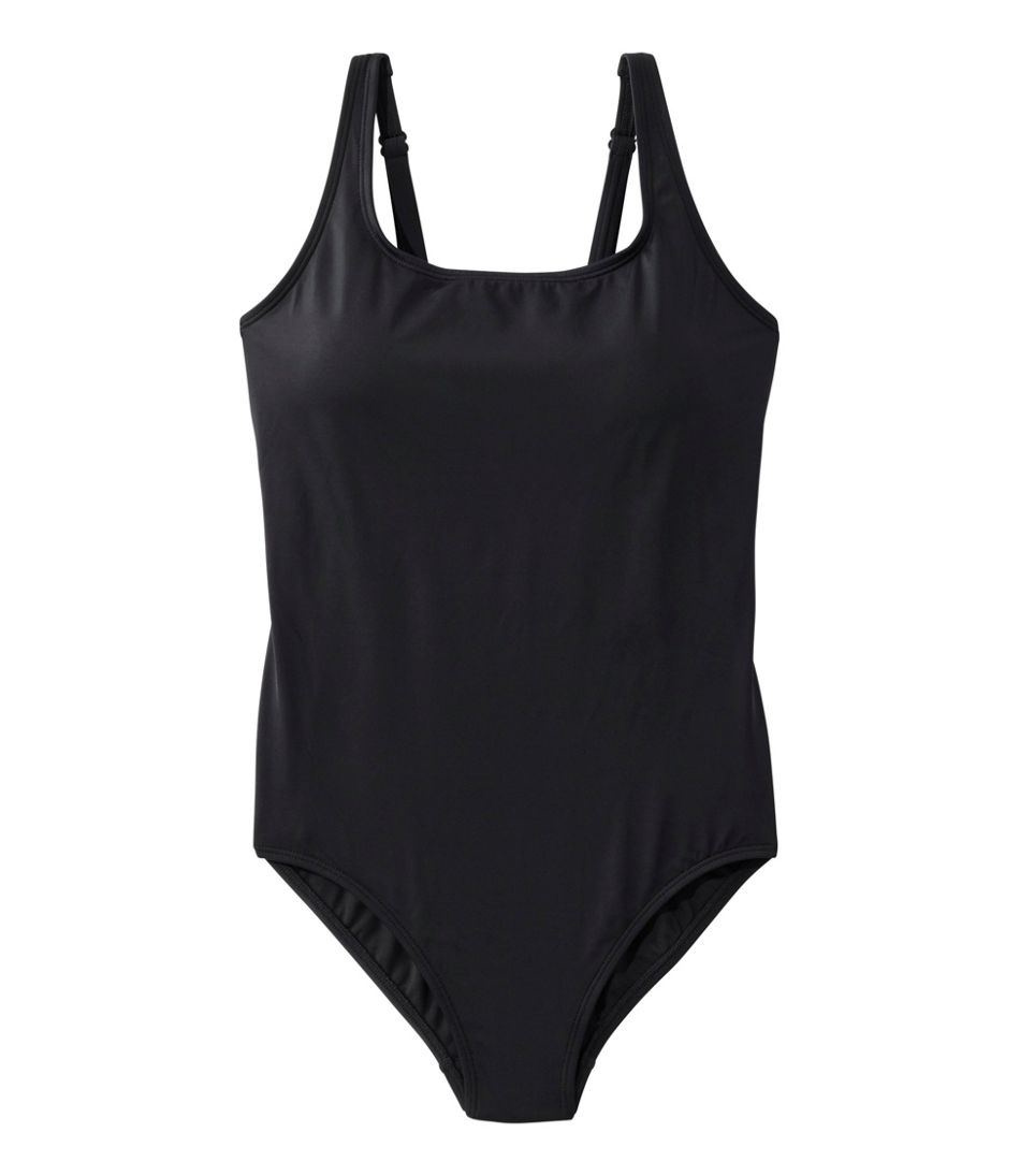 Women's Coastal Essential Swimwear, Scoop Tanksuit / L.L.Bean