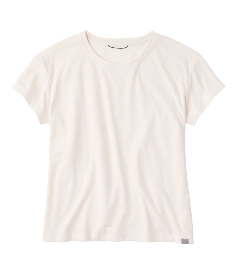 Women's Mountainside Crewneck Tee, Short-Sleeve / L.L.Bean