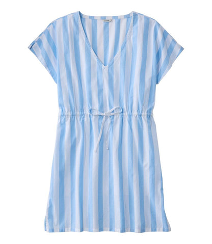 Women's Coastal Cotton Cover-Up Caftan, Print / L.L.Bean