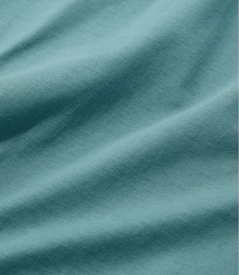 Men's Carefree Unshrinkable Polo, Long-Sleeve, Without Pocket / L.L.Bean