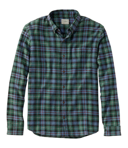 Men's Sunwashed Twill Shirt, Slightly Fitted Untucked Fit / L.L.Bean