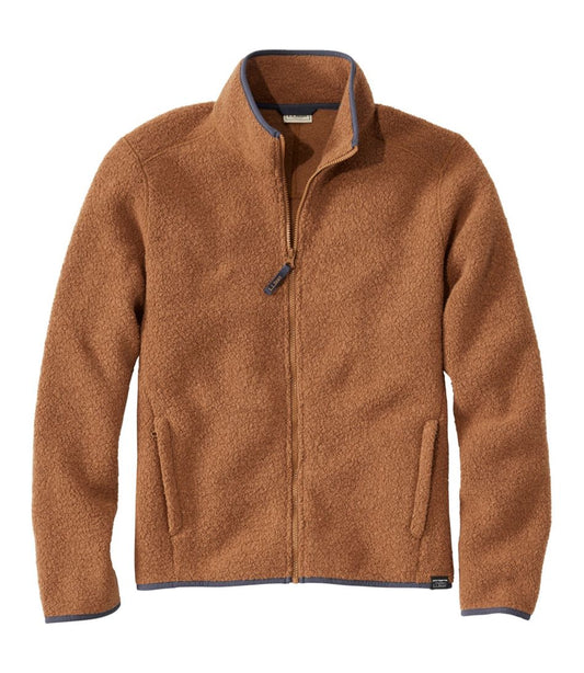 Men's All Season Wool Fleece Full-Zip Sweater / L.L.Bean