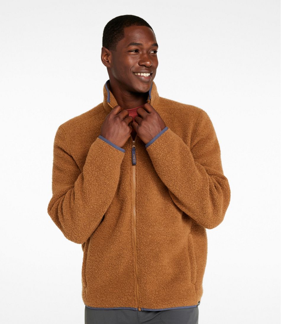 Men's All Season Wool Fleece Full-Zip Sweater / L.L.Bean