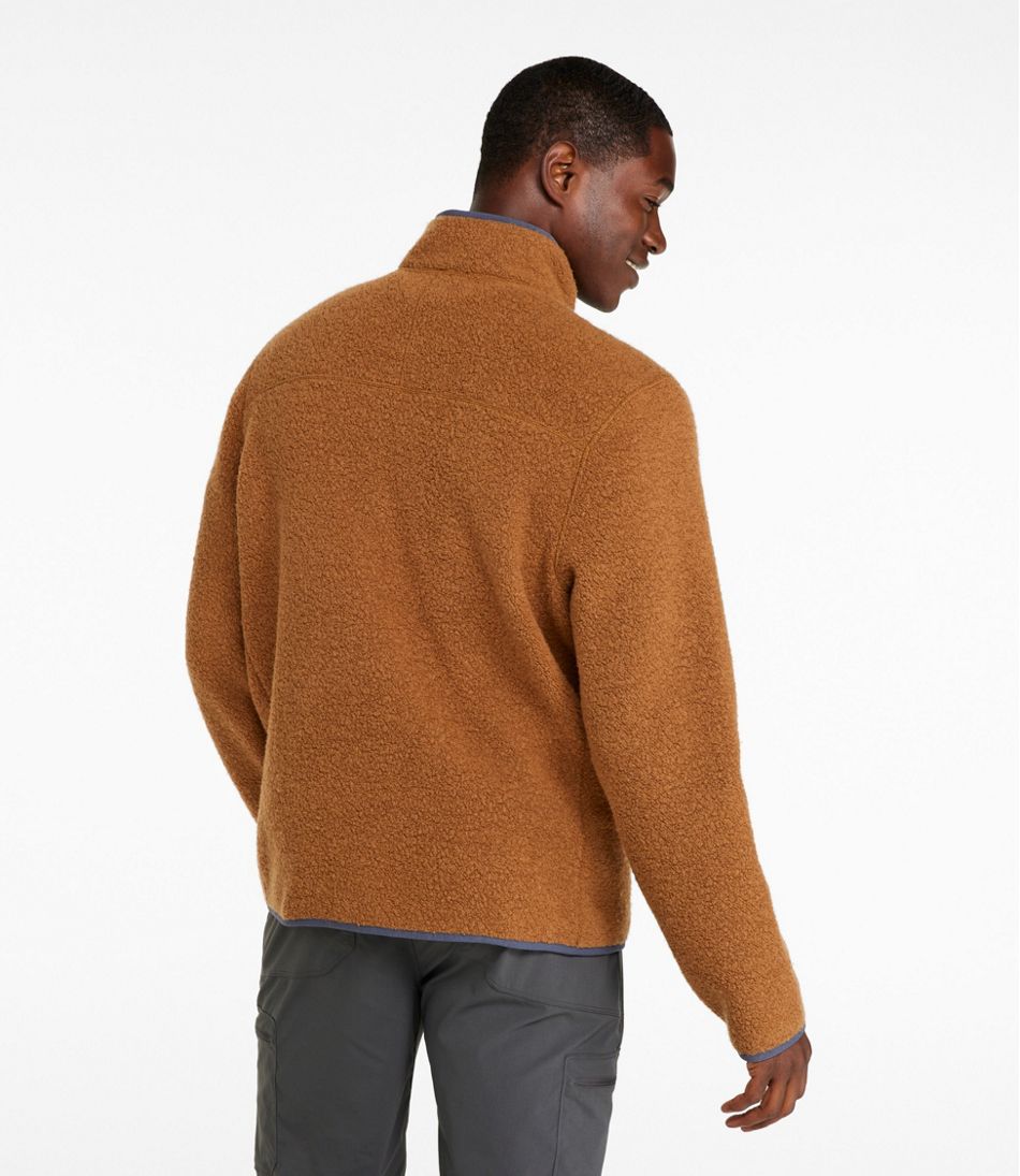 Men's All Season Wool Fleece Full-Zip Sweater / L.L.Bean