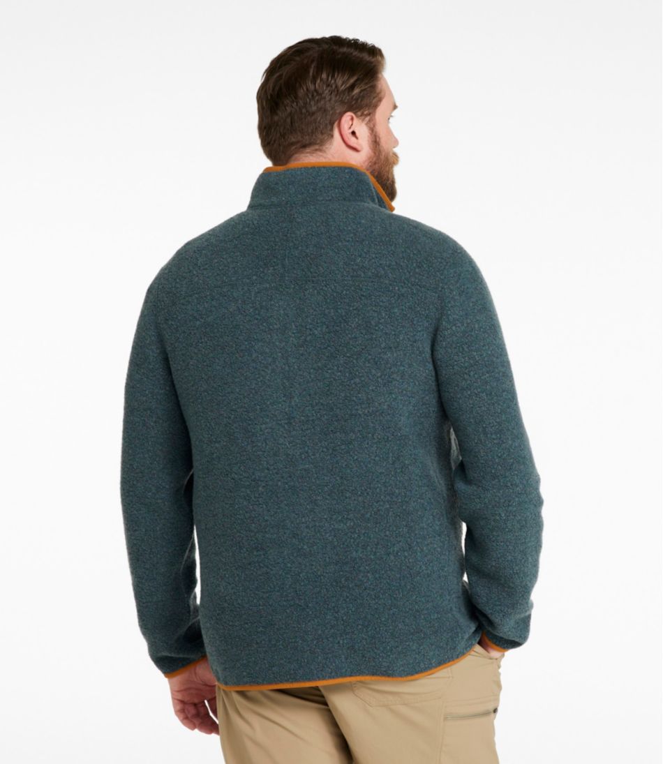 Men's All Season Wool Fleece Full-Zip Sweater / L.L.Bean