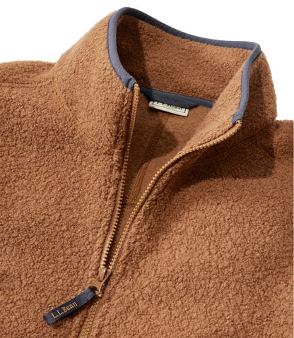 Men's All Season Wool Fleece Full-Zip Sweater / L.L.Bean