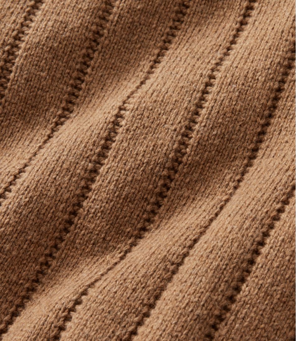 Men's Riverton Wool/Cotton Sweater, Mockneck / L.L.Bean