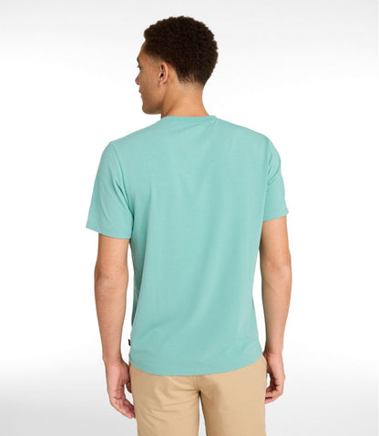 Men's Comfort Stretch Performance® Pima Tee, Short-Sleeve Without Pocket / L.L.Bean