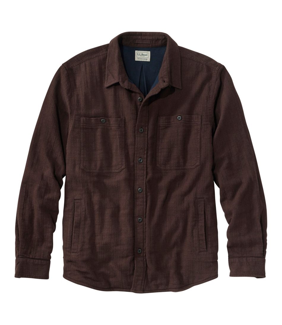 Men's 1912 Field Flannel Shirt, Lined, Slightly Fitted Untucked Fit / L.L.Bean