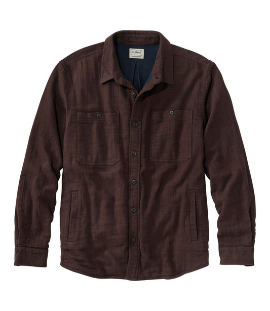 Men's 1912 Field Flannel Shirt, Lined, Slightly Fitted Untucked Fit / L.L.Bean