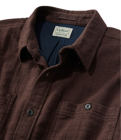 Men's 1912 Field Flannel Shirt, Lined, Slightly Fitted Untucked Fit / L.L.Bean