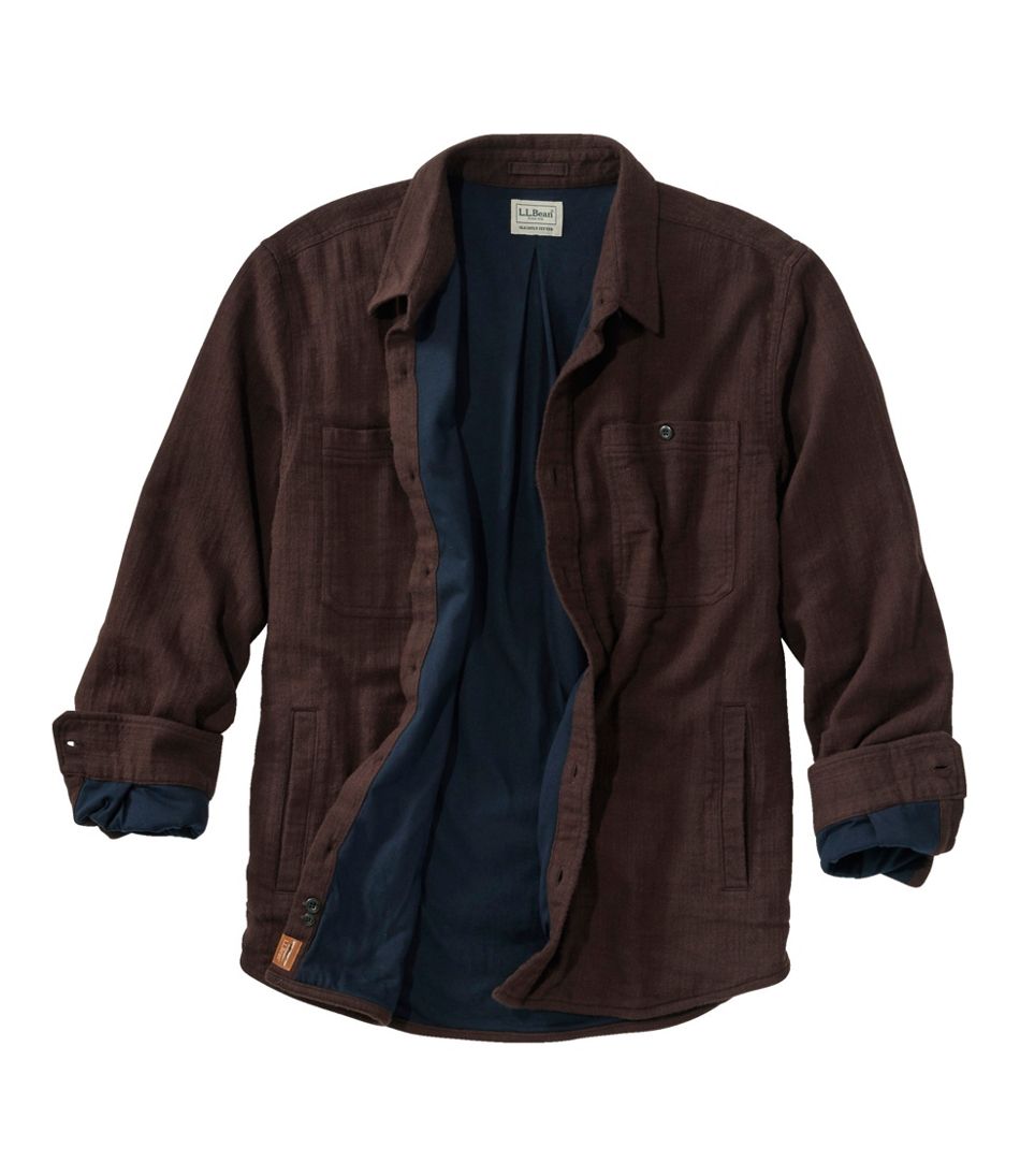 Men's 1912 Field Flannel Shirt, Lined, Slightly Fitted Untucked Fit / L.L.Bean