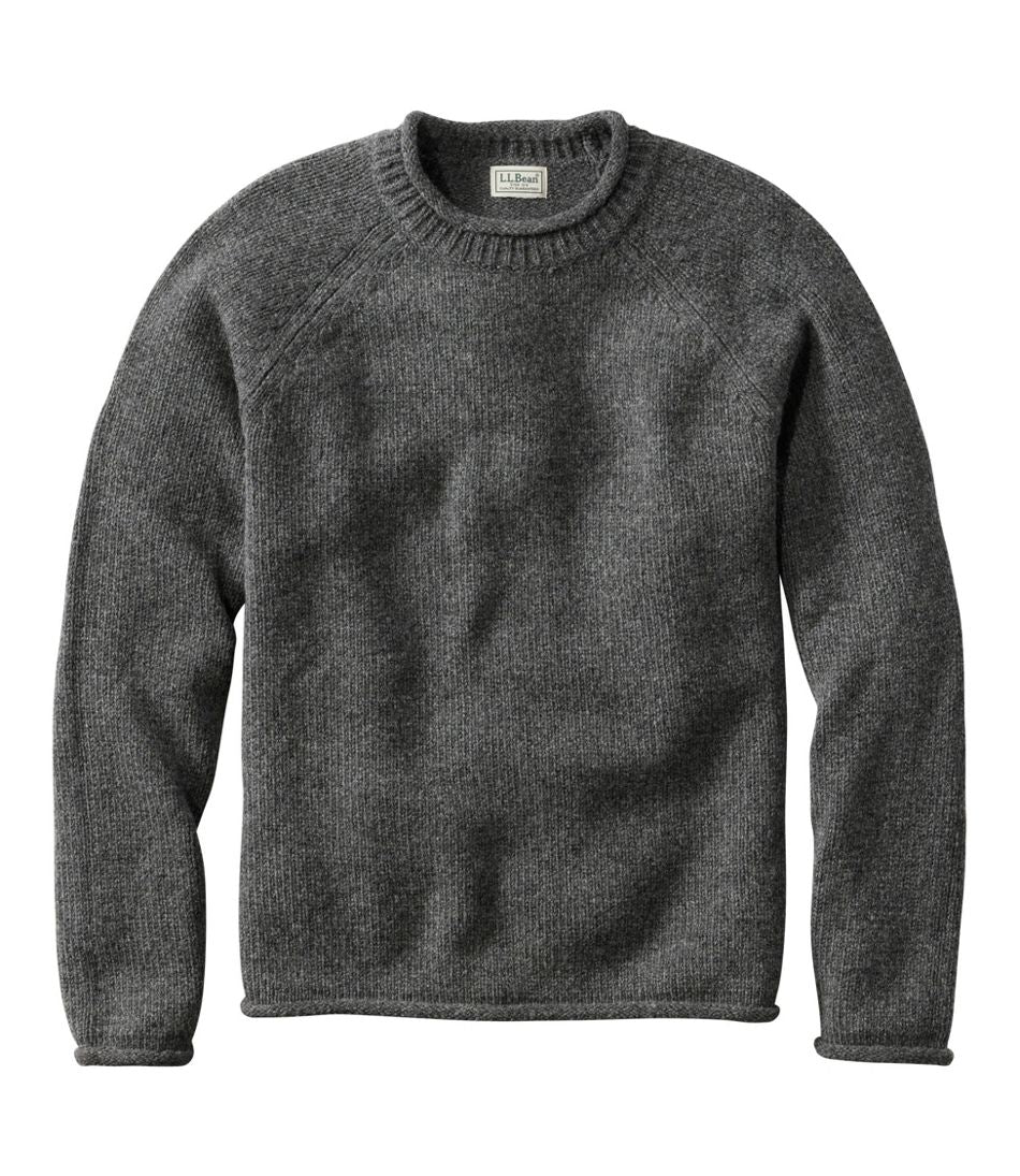 Men's Bean's Classic Ragg Wool Sweater, Rollneck / L.L.Bean
