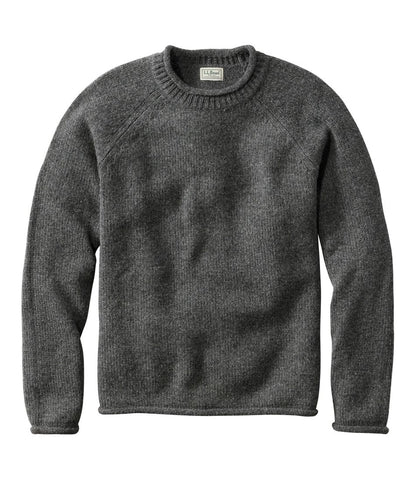 Men's Bean's Classic Ragg Wool Sweater, Rollneck / L.L.Bean