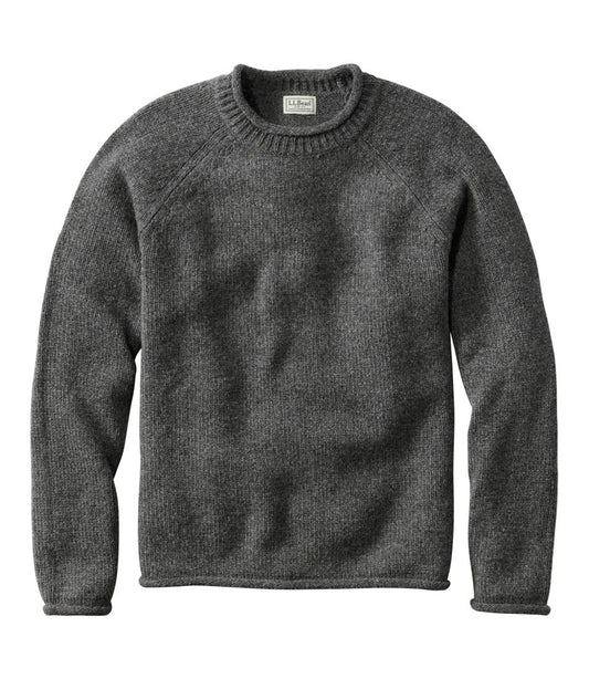 Men's Bean's Classic Ragg Wool Sweater, Rollneck / L.L.Bean