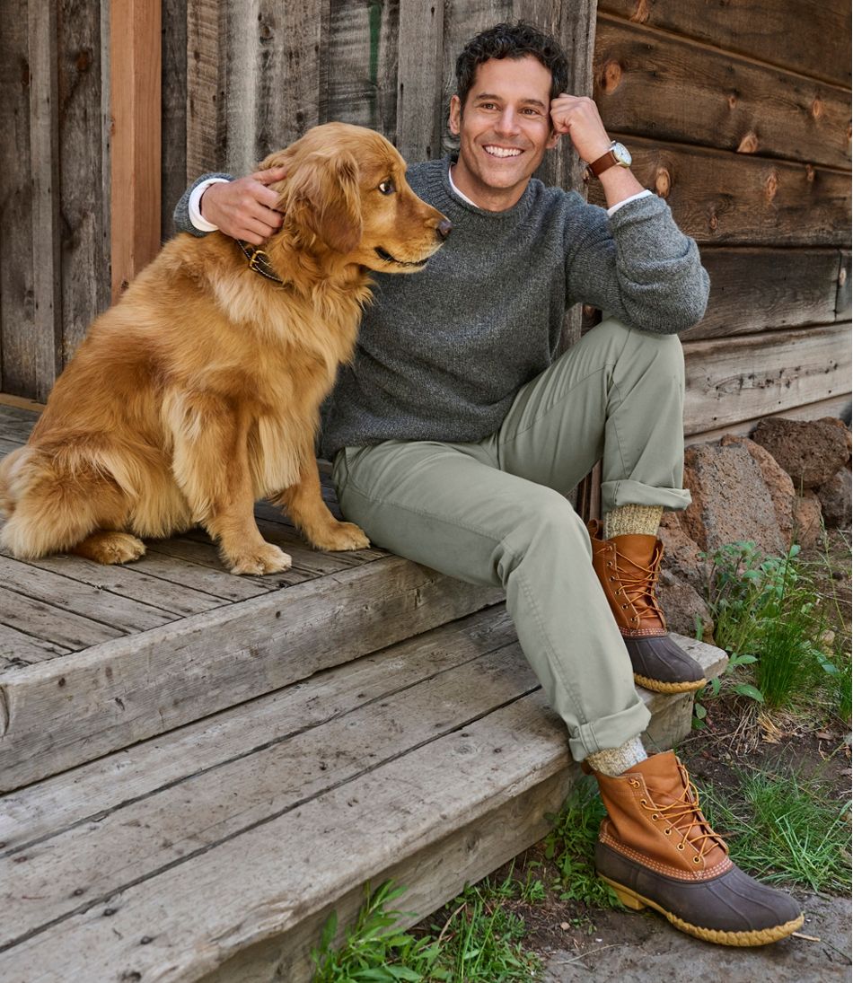Men's Bean's Classic Ragg Wool Sweater, Rollneck / L.L.Bean