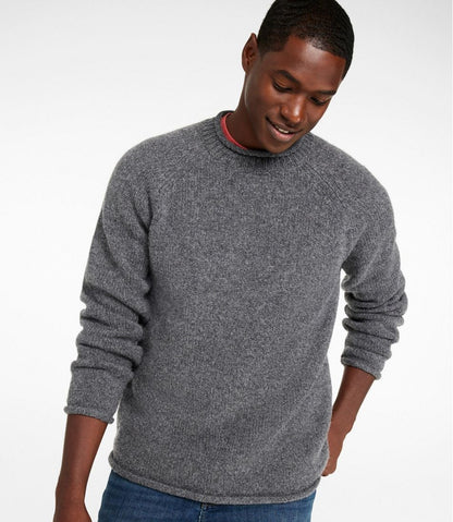 Men's Bean's Classic Ragg Wool Sweater, Rollneck / L.L.Bean