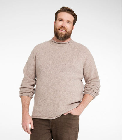 Men's Bean's Classic Ragg Wool Sweater, Rollneck / L.L.Bean