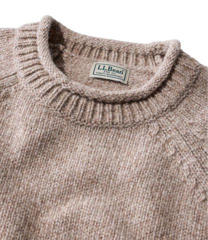 Men's Bean's Classic Ragg Wool Sweater, Rollneck / L.L.Bean